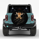 Peeking Giraffe Car Spare Tire Cover
