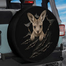 Peeking Kangaroo Car Spare Tire Cover