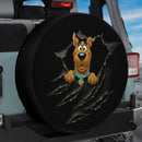 Peeking Scooby Doo Car Spare Tire Cover