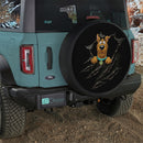 Peeking Scooby Doo Car Spare Tire Cover