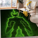Perfect Cell Dragon Ball Purple Light Rectangular Area Rug