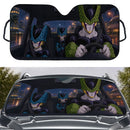 Perfect Cell x Cell Juniors Dragon Ball Z Car Auto Sunshades