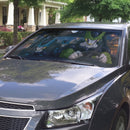 Perfect Cell x Cell Juniors Dragon Ball Z Car Auto Sunshades