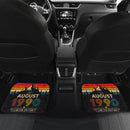 Personalized Retro August 1990 Car Floor Mats