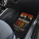 Personalized Retro December 1987 Car Floor Mats