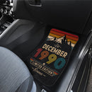 Personalized Retro December 1990 Car Floor Mats