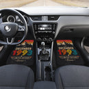 Personalized Retro December 1993 Car Floor Mats