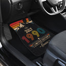 Personalized Retro July 1990 Car Floor Mats