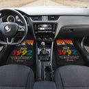 Personalized Retro July 1992 Car Floor Mats
