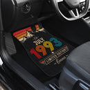 Personalized Retro July 1993 Car Floor Mats