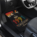 Personalized Retro May 1991 Car Floor Mats