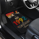 Personalized Retro May 1992 Car Floor Mats