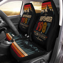 Personalized Retro September 1987 Custom Car Seat Covers Decor Protectors