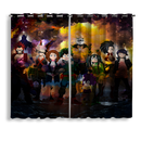 Pieces My Hero Academia Window Curtain