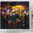 Pieces My Hero Academia Anime Christmas Shower Curtain