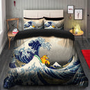 Pikachu The Great Wave Japan Pokemon Bedding Set
