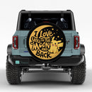 Pikachu Pokemon I Love You To The Moon And Back Jeep Car Spare Tire Cover
