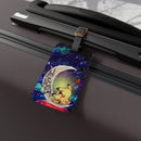 Pikachu Pokemon Sleep Love You To The Moon Galaxy Luggage Tag