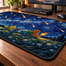 Pikachu Squirtle Bulbasaur Charmander Pokemon Starry Night Desk Mat