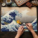 Pikachu The Great Wave Japan Pokemon Jigsaw Puzzle