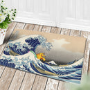 Pikachu The Great Wave Japan Pokemon Doormat Home Decor