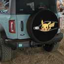 Pikachu Pokemon Unzipped Jeep Car Spare Tire Cover
