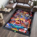 Pinball Playfield Rectangular Area Rug
