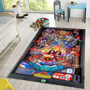 Pinball Playfield Rectangular Area Rug