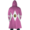 Pink Ranger Mighty Morphin Power Rangers Hooded Fleece Cloak Coat