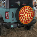 Pizza Jeep Wheel Cover With Camera Hole