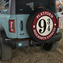 Platform Hogwarts Express 9 3/4 Car Spare Tire Cover