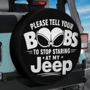 Please Tell Your Boo Jeep Car Spare Tire Cover