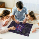 Pokemon Gengar Ghost Stained Glass Jigsaw Puzzle