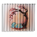 Pokemon Squirtle Japan Style Cherry Blossom Window Curtain