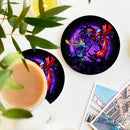 Pokemon X Y Yveltal And Xerneas Moonlight Ceramic Decor Coaster - Gift Idea