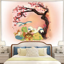 Pokemon Cherry Blossom Japan Style Tapestry