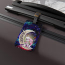 Pokemon Couple Mew Mewtwo Love You To The Moon Galaxy Luggage Tag