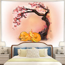Pokemon Fire Charmander Blossom Tapestry