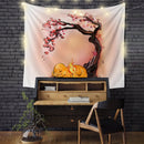 Pokemon Fire Charmander Blossom Tapestry