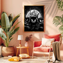 Pokemon Ghost Haunter Gengar Moonlight - Living Room - Canvas Wall Art - Print - Wall Decor