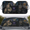 Pokemon Ghost Team Car Auto Sunshades