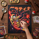 Pokemon Giratina Mockup Rectangle Jigsaw Puzzle
