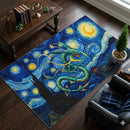 Pokemon Rayquaza Starry Night Rectangular Area Rug