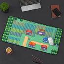 Pokemon Retro Village Floaroma Town Map Desk Mat