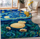 Pokemon Snorlax The Starry Night Rectangular Area Rug