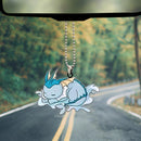 Pokemon Vaporeon Sleep Eevee Evolution Car Ornament Custom Car Accessories Decorations