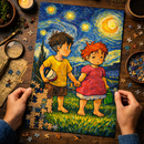 Ponyo And Sosuke Ghibli Studio Jigsaw Puzzle