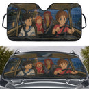 Ponyo On The Cliff By The Sea Studio Ghibli Car Auto Sunshades