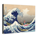 Ponyo On The Cliff By The Sea The Great Wave Japan - Living Room - Canvas Wall Art - Print - Wall Decor