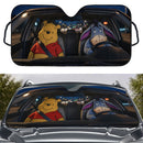 Pooh x Eeyore Winnie the Pooh Car Auto Sunshades